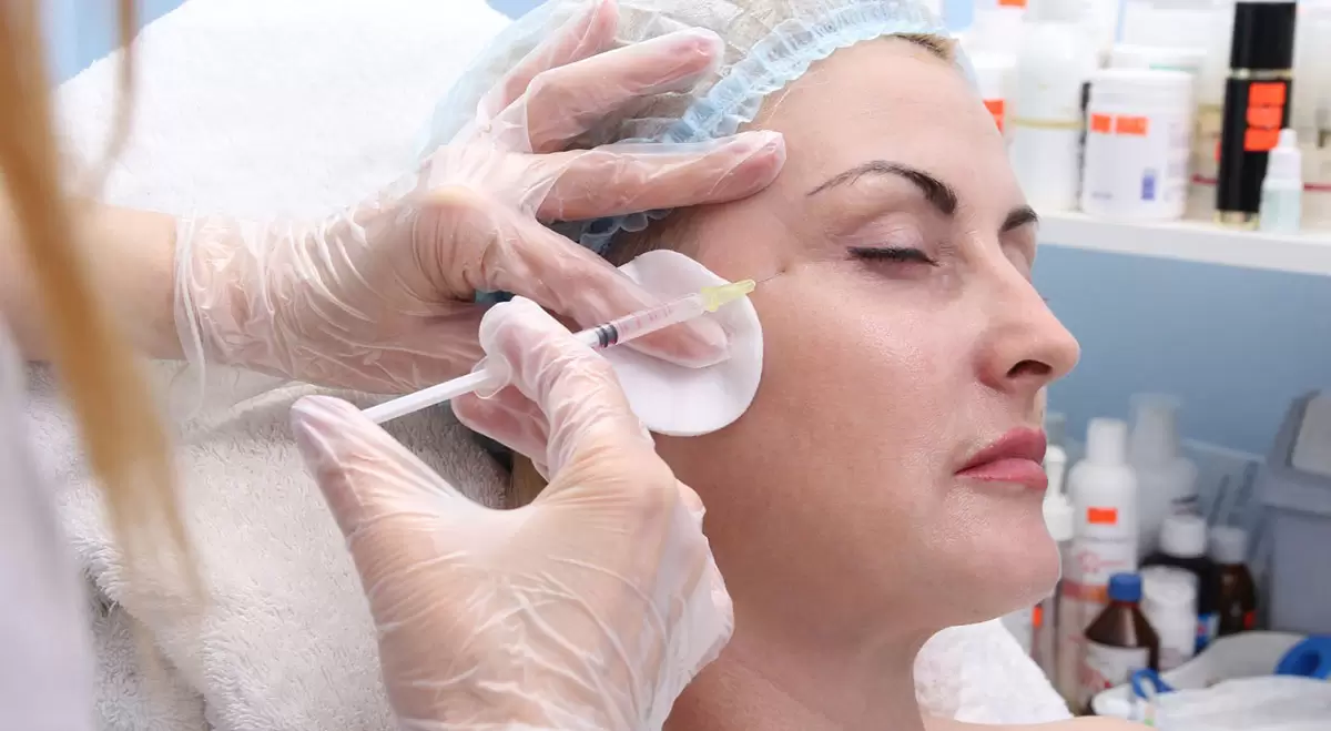 درمان پتوز چشم بعد از بوتاکس