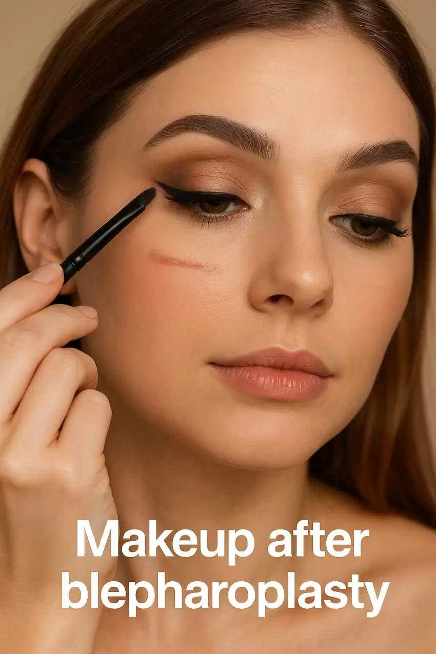 ارایش بعد از بلفاروپلاستی